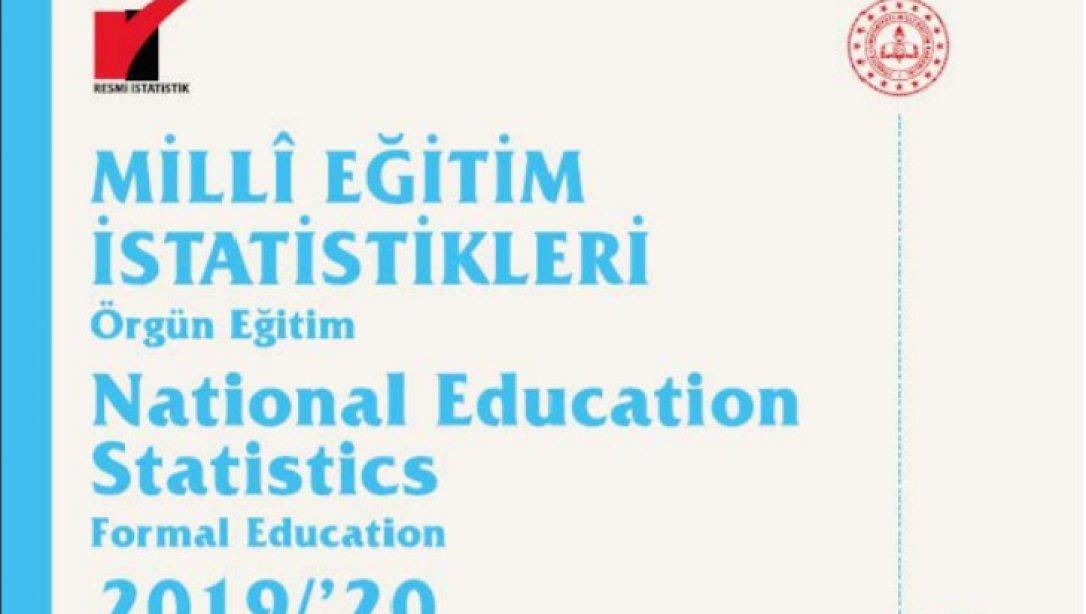 Milli Eğitim İstatistikleri Yayınlanmıştır (Örgün Eğitim 2019/2020 )