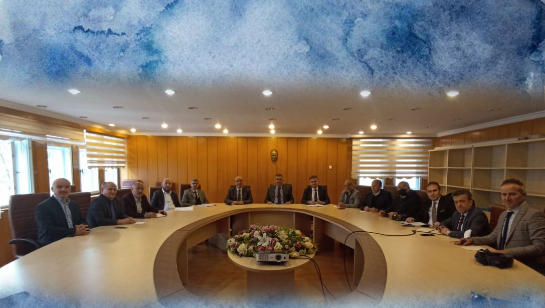 İl Şube Müdürlerimiz Erkan ALBAYRAK ve Abdullah YILDIRIM İlçemizde Değerlendirme Toplantısı Yaptılar...