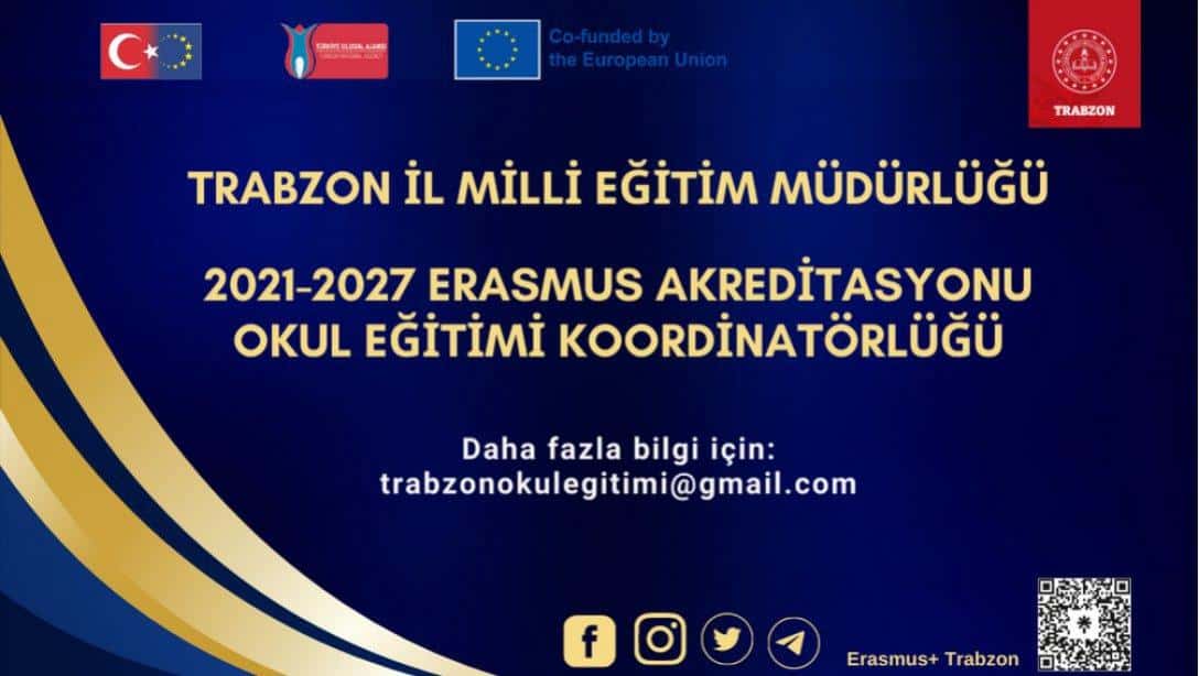 2023 Trabzon İl Milli Eğitim Müdürlüğü Erasmus Okul Eğitimi Akreditasyonu Bilgilendirme Toplantısı Başvuru Formu